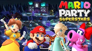 Mario Party Superstars - Horror Land ( Daisy Vs Mario Vs Birdo Vs Rosalina ) | Master Difficulty