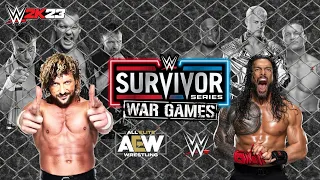 WARGAMES | WWE2K23 | AEW vs WWE