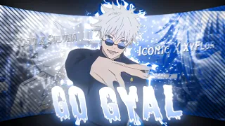 Go Gyal | Jujutsu Kaisen - Sukuna X Gojo [Amv/Edit]  Collab! | Alight Motion Free Preset!