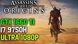 Assassins Creed Origins Benchmark FPS test GTX 1660 Ti + intel i7 9750H  | ULTRA graphics | 1080p
