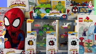 Marvel Spidey and His Amazing Friends Toy Collection Unboxing Review | Secret Reveal Spidey