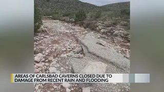 Carlsbad Caverns closes some areas due to recent flooding