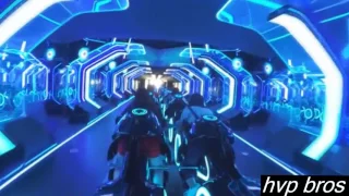 The  Amazing TRON Coaster Ride through - Shanghai Disneyland