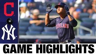 Indians vs. Yankees Highlights (9/19/21) | MLB Highlights