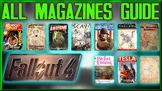 ALL MAGAZINES (Far Harbor & Nuka-World DLC Included) Guide/Walkthrough - Fallout 4