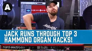 Jack's Top 3 Hammond Organ Tips & Tricks!