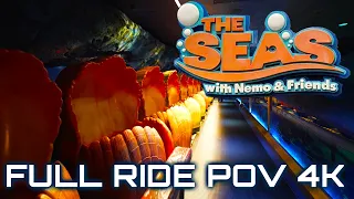 Disney World Rides | The Seas w/ Nemo & Friends FULL ride POV with queue | EPCOT Walt Disney World