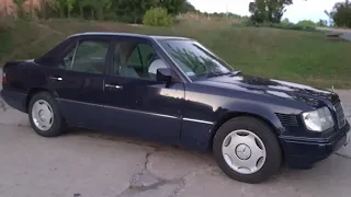 Mercedes w124 e300d test prezentacja opis gaszak