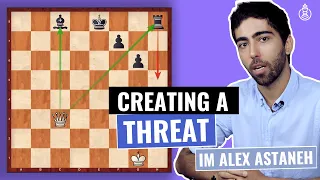 How to create Threats in Chess | Chess for Beginners