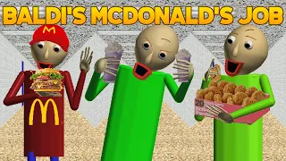 Job,Grimace Shake,Nuggs! | Baldi's McDonalds (3 Mods) [Baldi's Basics Mod]