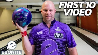 Ebonite The ONE Remix |  First 10 w/ Tommy Jones