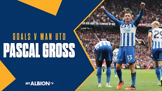 Pascal Gross EVERY GOAL Against Man United! ⚽️