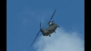 Royal Air Force Chinook HC2 No 18 Squadron RAF Part 2 @ Royal International Air Tattoo Fairford 2011