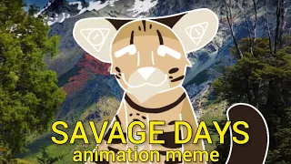 {SAVAGE DAYS} Animation meme