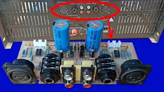 How to make very simple Pre Balance NE5532P for Amplifier at home