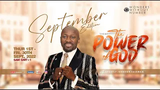 Apostle Suleman LIVE::🔥THE POWER OF GOD!!! (WWN Day2 - September Edition) 2ND Sept. 2022