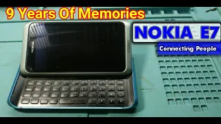 Restoration Old Nokia E7 Rebuild Broken Not Charging