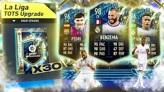 FIFA 22 30 x Guaranteed La Liga TOTS Upgrade Packs!