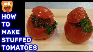 HOW TO MAKE STUFFED TOMATOES |TOMATES FARCIES |DUXELLES RECIPES |STUFFED TOMATOES RECIPE |LIVESTREAM