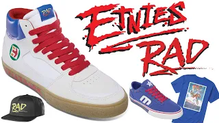 RAD Movie X Etnies Collab!! Shoes & Apparel!!