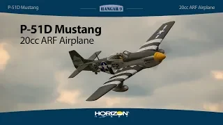 Hangar 9 P-51D Mustang 20cc ARF 69.5"