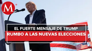 Donald Trump arranca campaña en Waco; acusa "caza de brujas" en su contra