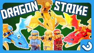 DRAGON STRIKE! LEGO Ninjago Dragons Rising 2024 Rising Dragon Strike 71801 71802 71803 EARLY Review