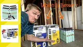 I Tried Out 2 Different DIY Spray Foam Kits