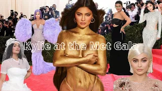 Kylie Jenner at the Met Gala/ Kylie Jenner outfit/ 2016-2022/ Met Gala