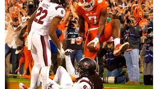 2016 Clemson-South Carolina Extended Football Highlights 56-7