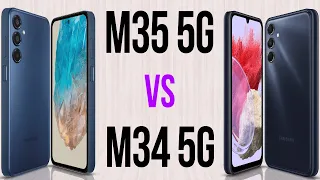 M35 5G vs M34 5G (Comparativo & Preços)