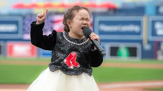Mirabel Pan Weston 8 years old sang National Anthem from her heart with a huge passion ❤️