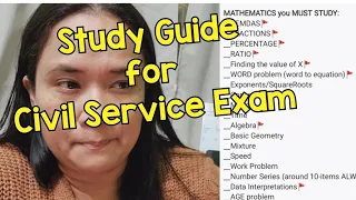 Study GUIDE for Civil Service Exam 2024 | Coverage for Professional and Sub Prof