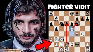 Vidit Strikes Back With A God Level Move That Stunned Firouzja