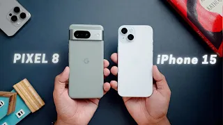 iPhone 15 vs Pixel 8: Almost there.