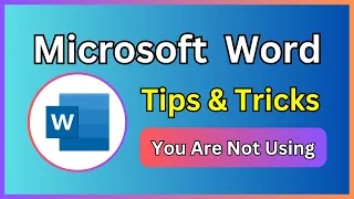 5 Useful Microsoft Word Tips And Tricks You Need To Start Using Today!