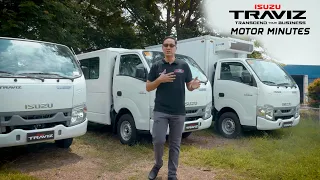 Isuzu Traviz: Lightweight Truck Walkthrough | Motor Minutes