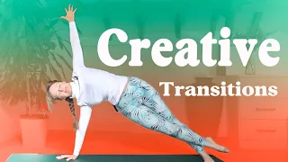 Creative Vinyasa Transitions | Challenging & funky Yoga flow- YogaCandi