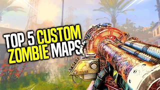 Top 5 Custom Zombies Maps in 2020... (Call of Duty Black Ops 3)