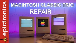 Macintosh Classic, Classic II & Color Classic repair  +External SCSI drive restoration Apple HD20SC