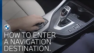 BMW UK | How do I enter a navigation destination?