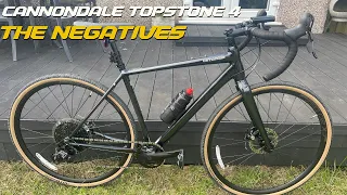 Cannondale Topstone 4 - Review The negatives before you buy #cycling #cannondale