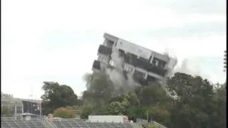 Cal State East Bay Building Implosion