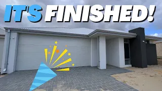 YIPPEE!! Our House is Finished and Final Inspection