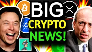 BIG CRYPTO NEWS! California EO, Elon Musk NFTs, Fed .50% Rate Hike, SEC Enforcement, Ripple XRP