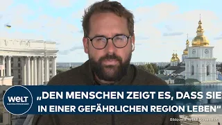 PUTINS KRIEG: Verheerender Bombenangriff bei Charkiw - Russland weist die Schuld von sich