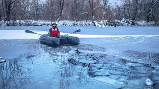 Такого мы не ожидали! На лодке за мотобуксировщиком