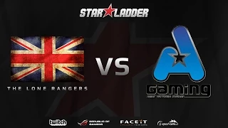The Lone Rangers vs A-Gaming - (STARLADDER Starseries XI)