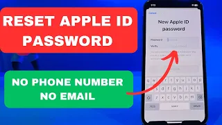 How To Reset iCloud Password Without Phone Number And Email 2024 !! Reset Apple ID password