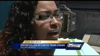 Witness describes collision between train, car